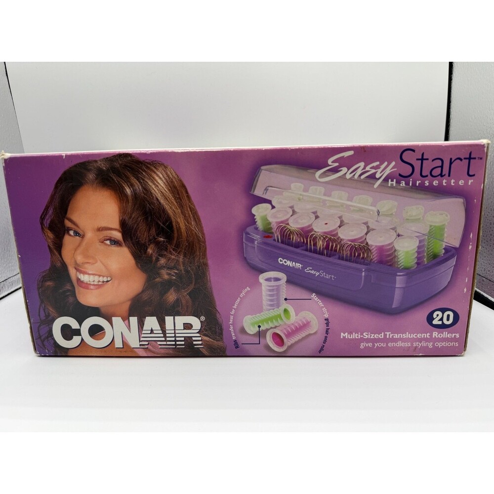 Conair Easy Start Hairsetter Hot Rollers With Pin HS15C - Picture 2 of 10